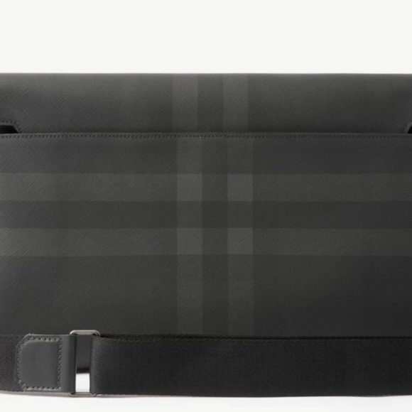 Burberry LikeNew Large Wright Messenger Bag - Picture 3 of 5